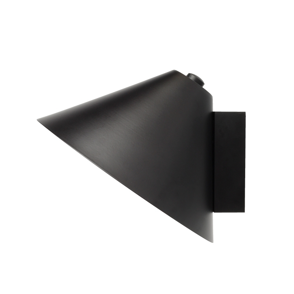 ARANDELA LED HAT 5W LUZ AMARELA 3000K PRETO - SPOT LINE