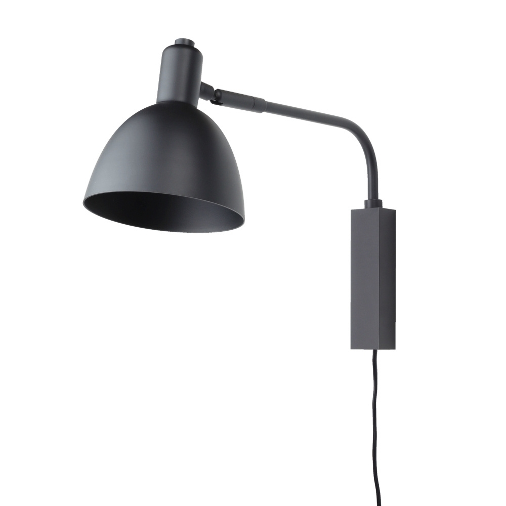 ARANDELA NOVEL PARA 1 LAMPADA PAR16 GU10 COM RABICHO PRETO - SPOT LINE