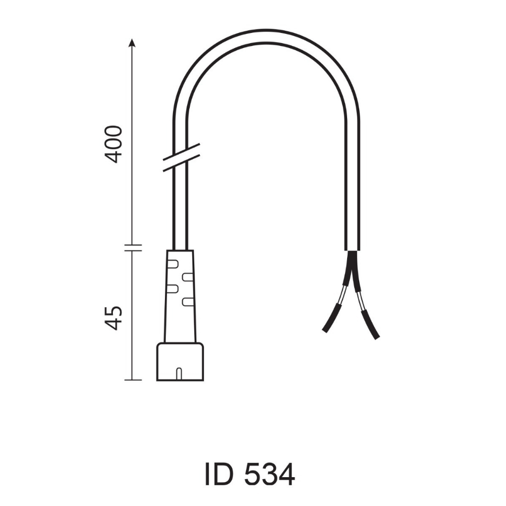 PLUG PARA LUMINARIA HONEY T5 BRANCA - S&L