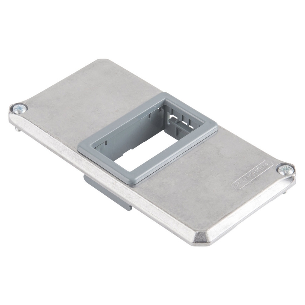 TAMPA PARA CONDULETE ALUMINIO 1 POLEGADA PARA 1 POSTO HORIZONTAL - TRAMONTINA