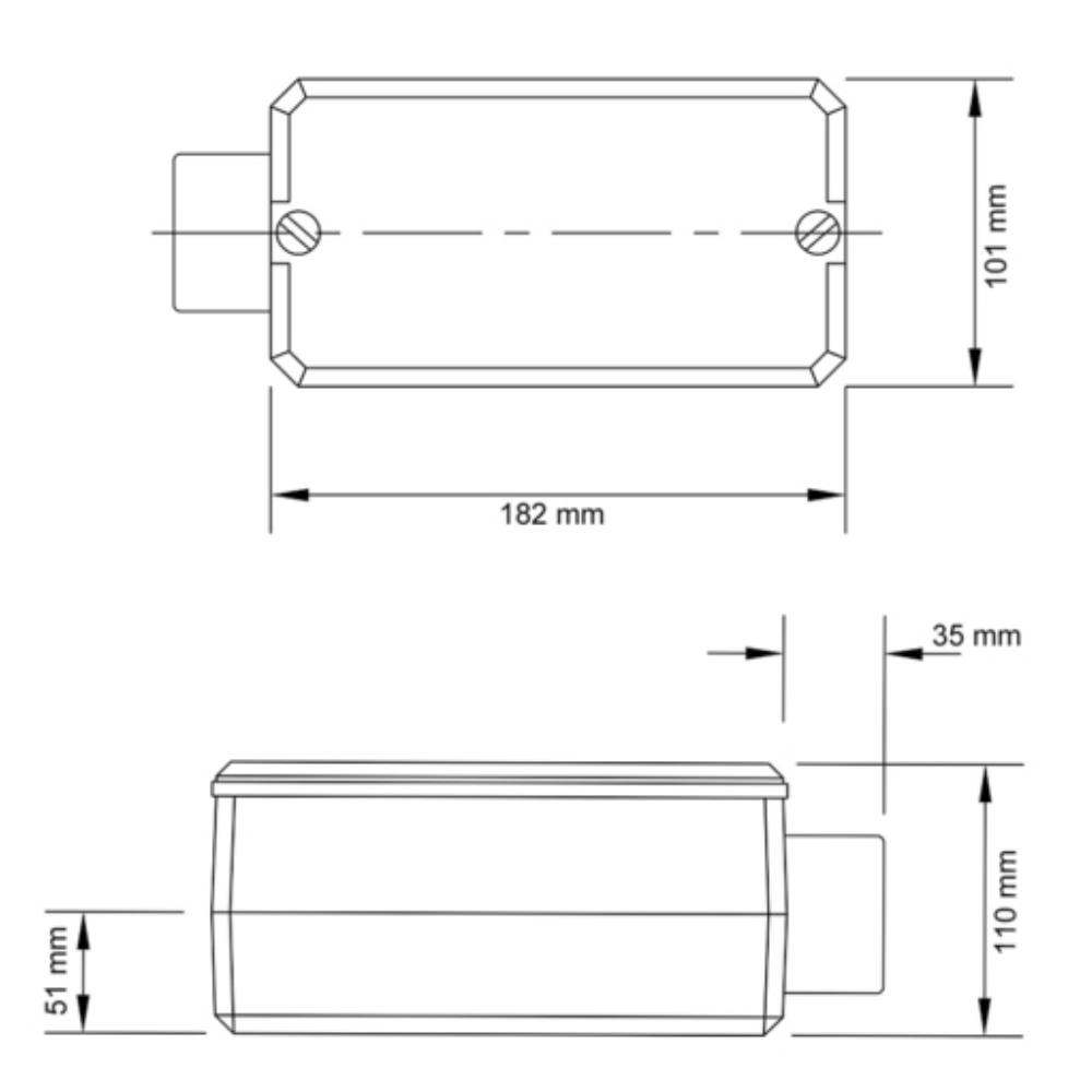 CONDULETE E 2.1/2 SEM ROSCA COM TAMPA - TRAMONTINA