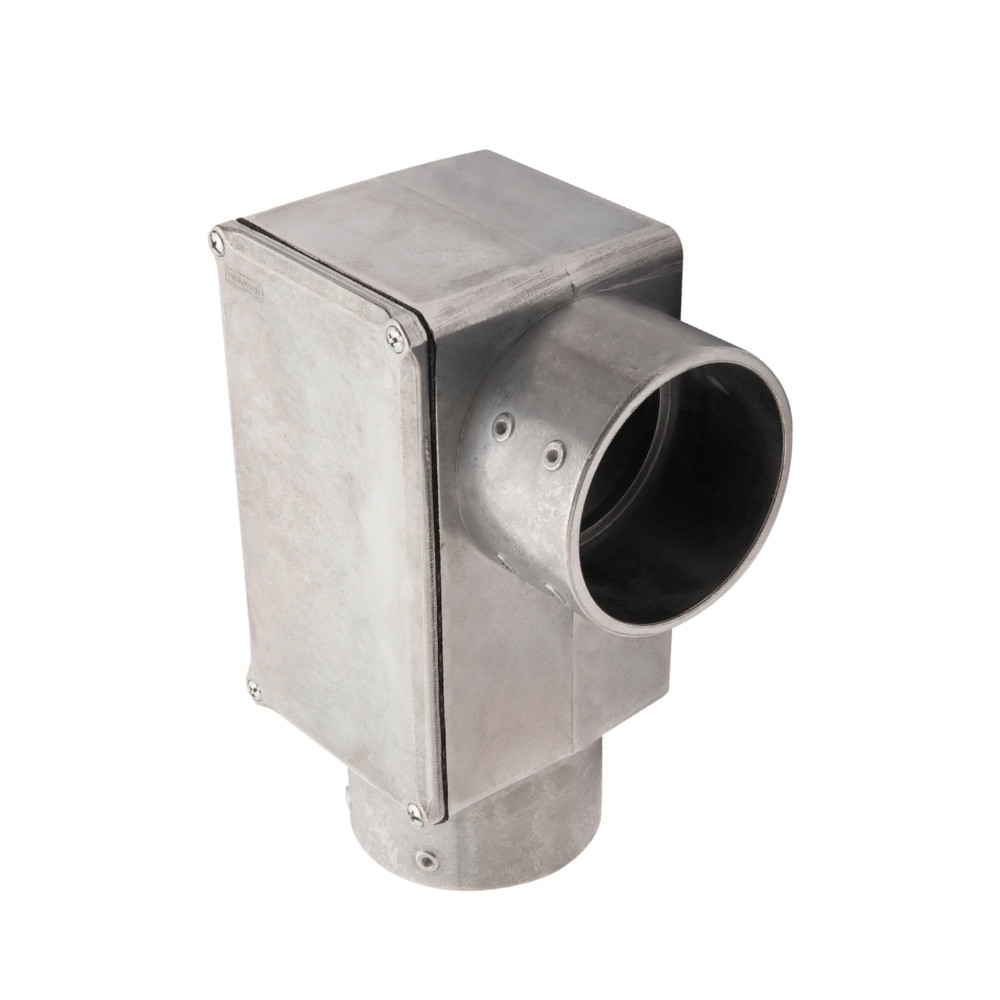 CONDULETE LL ALUMINIO 2.1/2 POLEGADAS SEM ROSCA COM TAMPA CEGA - TRAMONTINA