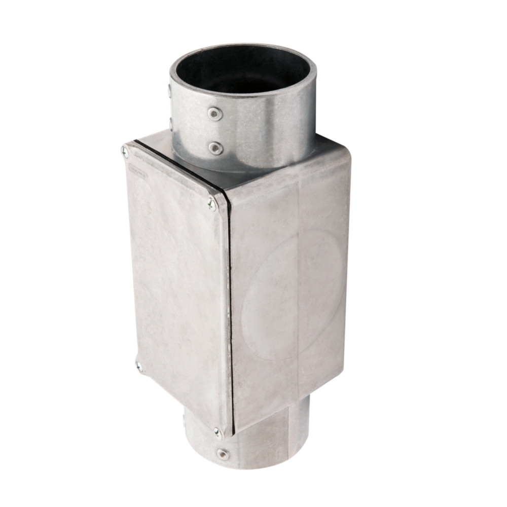 CONDULETE C ALUMINIO 2.1/2 POLEGADAS SEM ROSCA COM TAMPA CEGA - TRAMONTINA