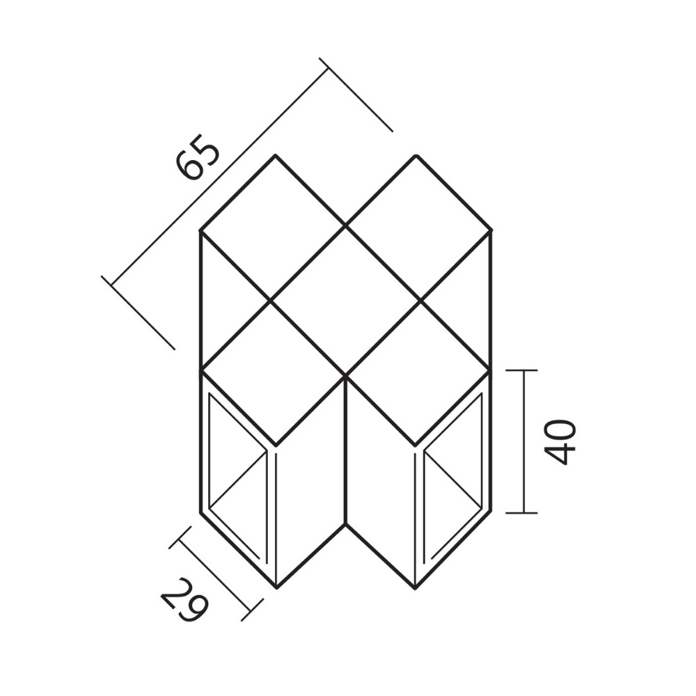 JUNCAO PARA LUMINARIA HONEY T5 X TR - S&L