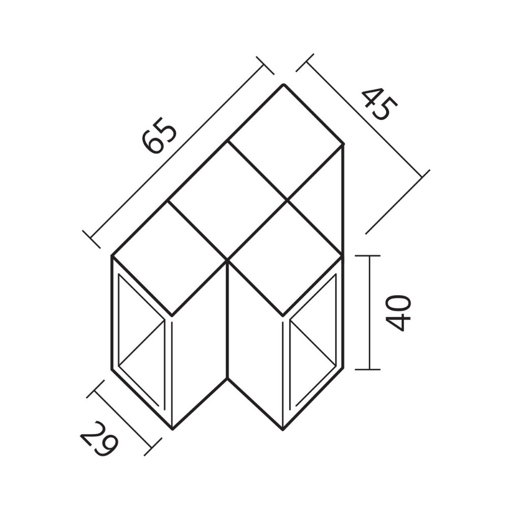 JUNCAO PARA LUMINARIA HONEY T5 T TR - S&L