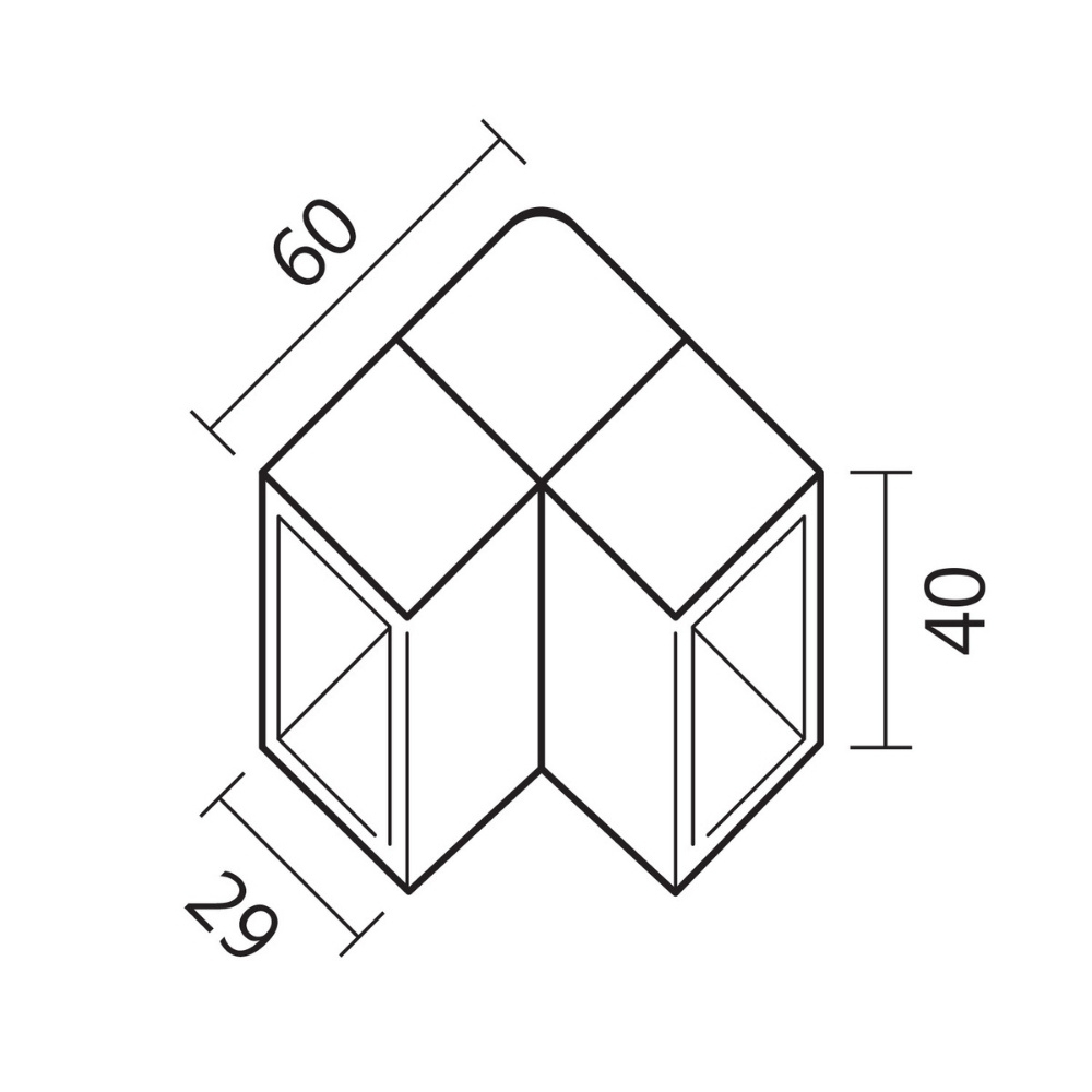 JUNCAO PARA LUMINARIA HONEY T5 90G TR - S&L