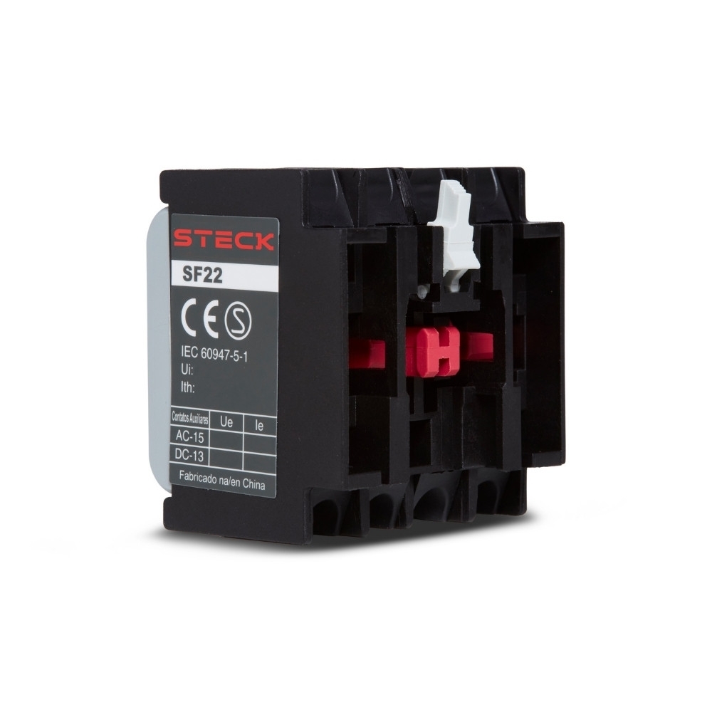 BLOCO CONTATO AUXILIAR FRONTAL 3NA+1NF - STECK