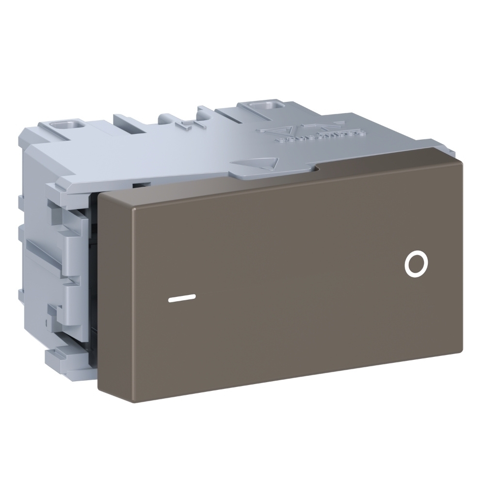 MODULO INTERRUPTOR BIPOLAR SIMPLES 10A 250V ARGILA ESATTA - WEG