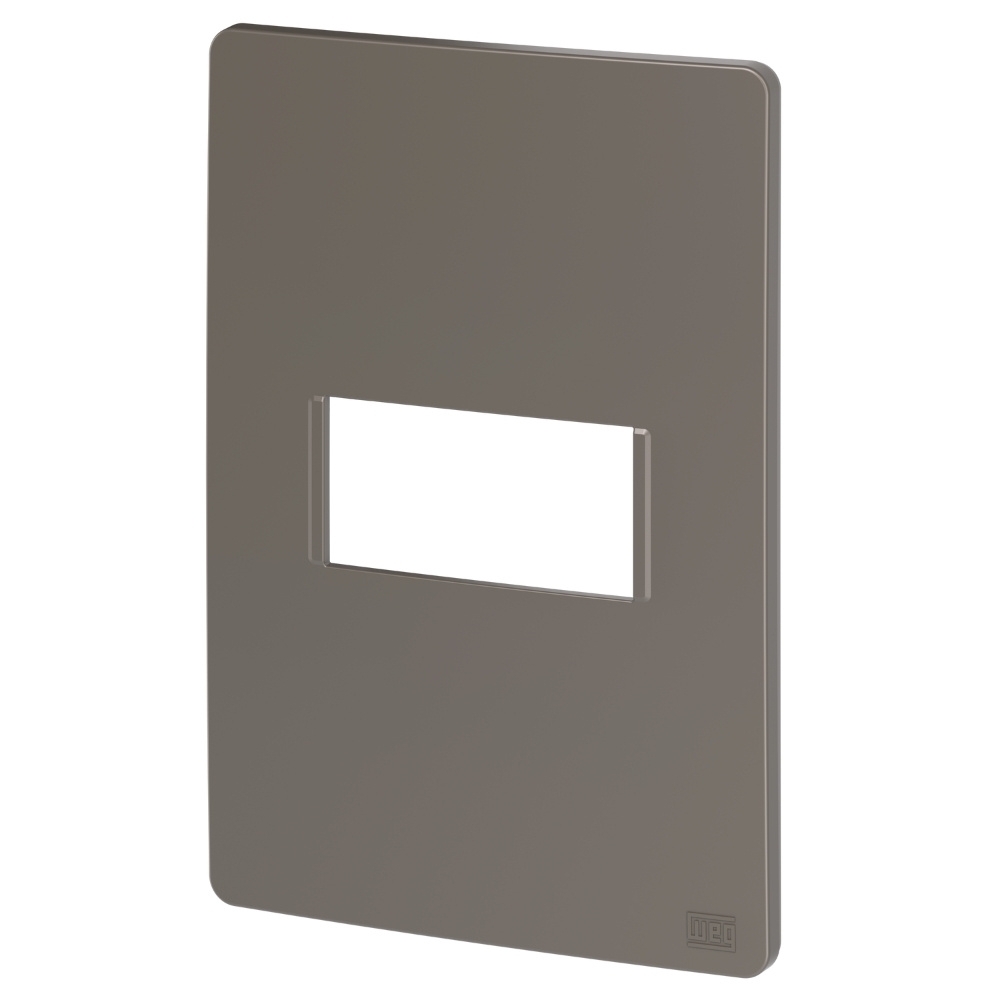 PLACA 4X2 PARA 1 POSTO HORIZONTAL ARGILA SEM SUPORTE ESATTA - WEG
