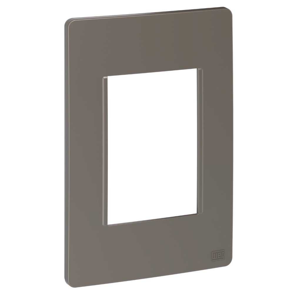 PLACA 4X2 PARA 3 POSTOS ARGILA SEM SUPORTE ESATTA - WEG