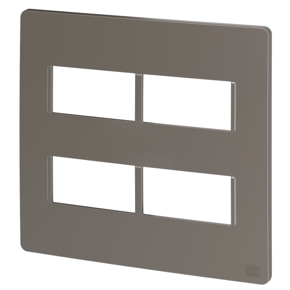 PLACA 4X4 PARA 4 POSTOS ARGILA SEM SUPORTE ESATTA - WEG