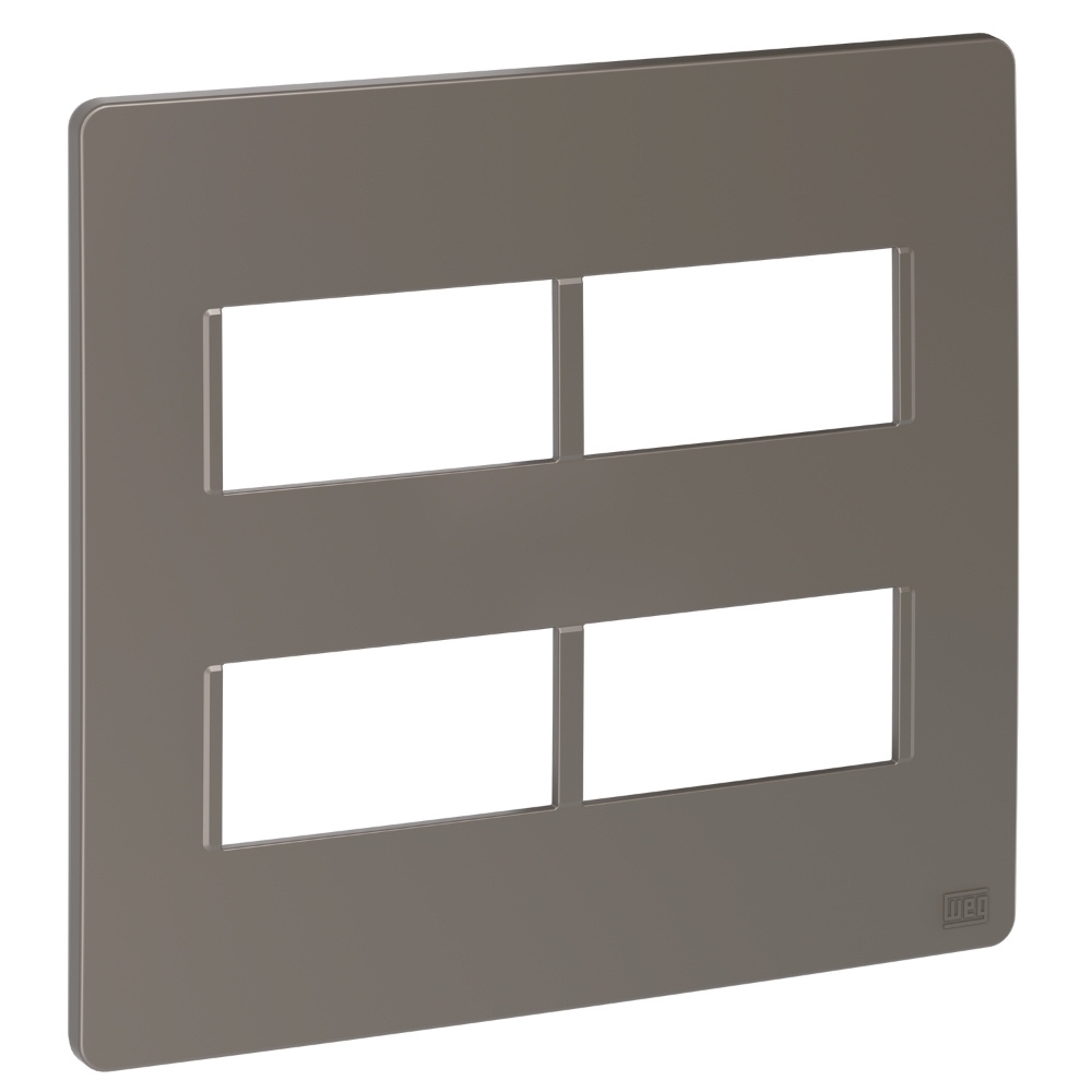 PLACA 4X4 PARA 4 POSTOS ARGILA SEM SUPORTE ESATTA - WEG