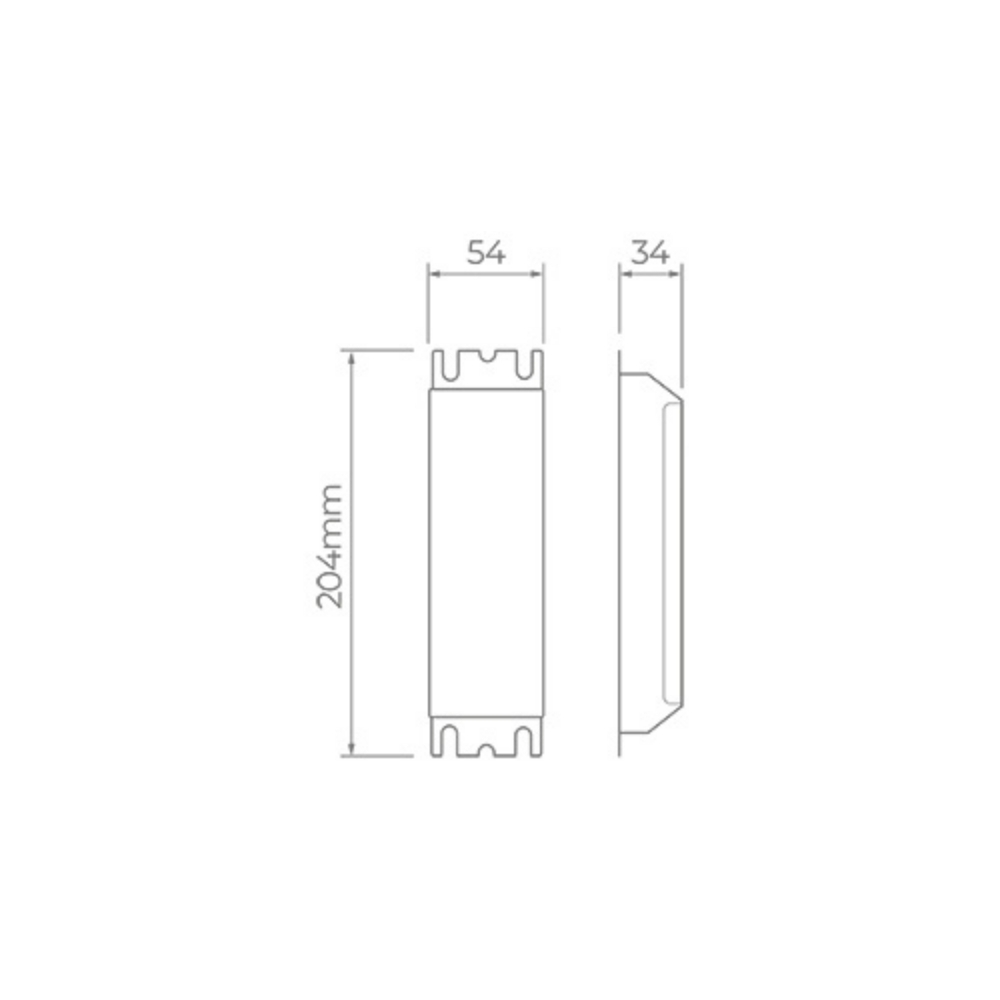 FONTE PARA FITA LED DIMERIZAVEL 12V 75W 127V - STELLA