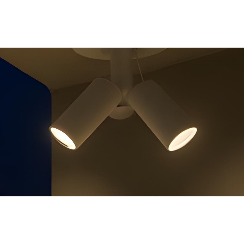Spot Tubinho Branco para 2 Lampadas E27 ate 60w - Kin Light