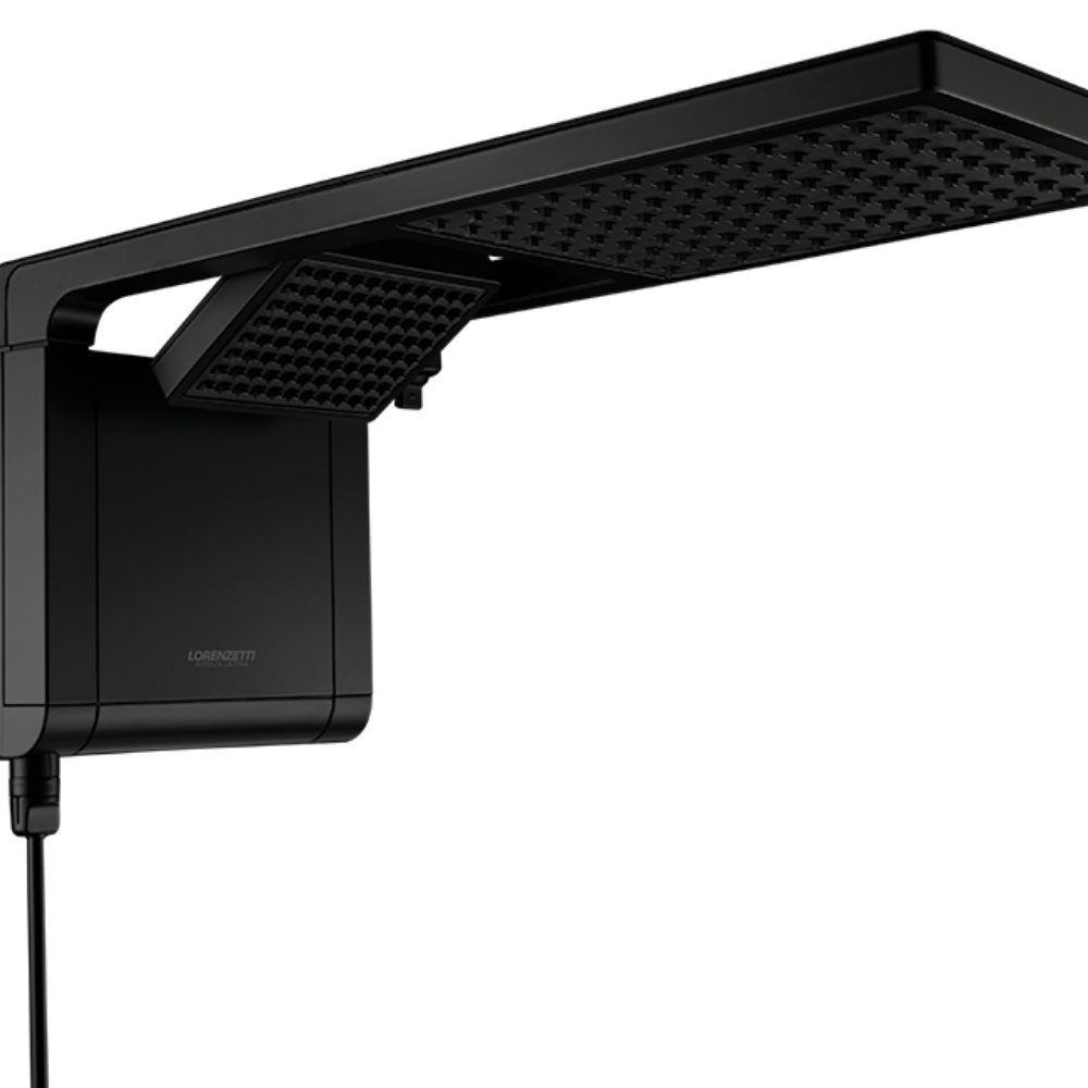 CHUVEIRO ACQUA DUO 7800W 220V PRETO FOSCO - LORENZETTI