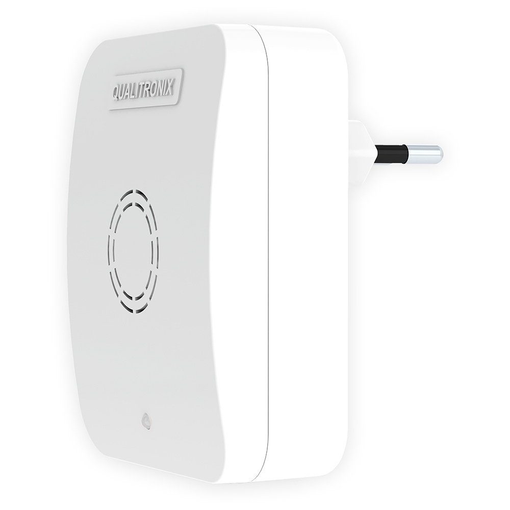 CAMPAINHA SEM FIO 56 SONS PARA TOMADA BIVOLT BRANCO - QUALITRONIX