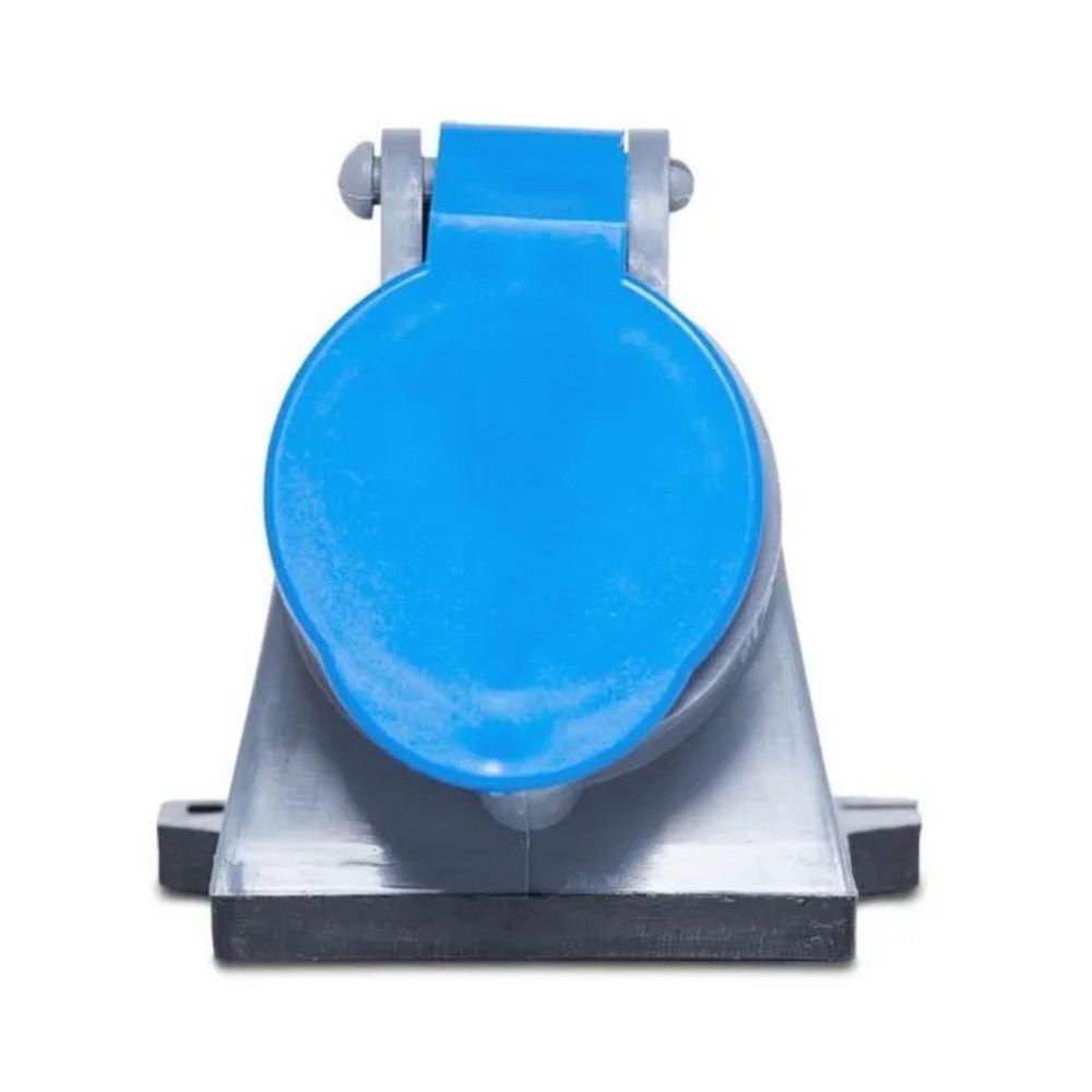 TOMADA INDUSTRIAL 2P+T EXTERNO 16A 220/240V AZUL 6H - STECK