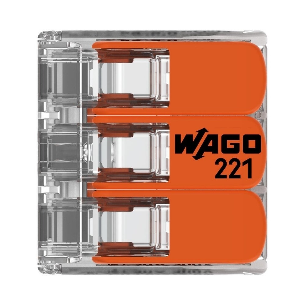 CONECTOR 3 POLO 41A 450V ATE 6MM COM 30 PECAS - WAGO