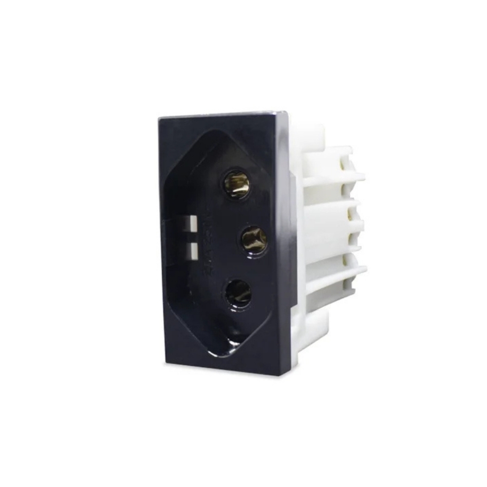 MODULO TOMADA 2P+T 20A 250V BLACK PIANO INOVAPRO - ALUMBRA