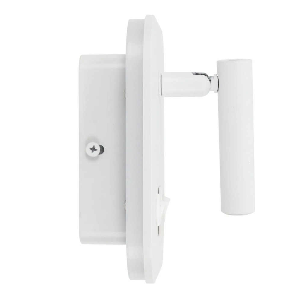 ARANDELA LED LEYA SLIM 7W BIVOLT LUZ AMARELA 3000K 450LM BRANCO IP20 - GAYA