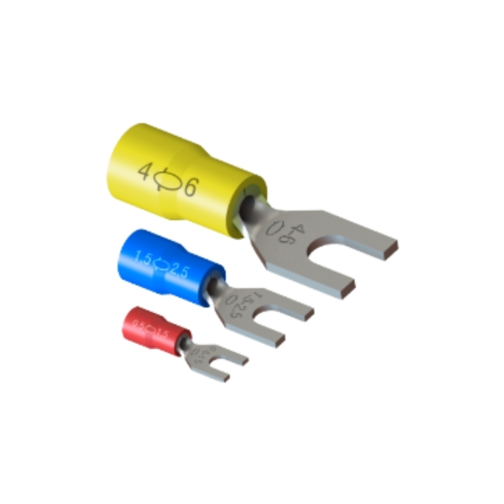 TERMINAL PRE-ISOLADO PINO COM 2,5MM AZUL TPP-22C - INTELLI