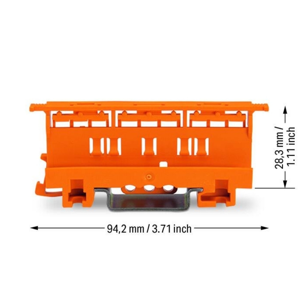 SUPORTE PARA TRILHO DIN 221 6MM - WAGO
