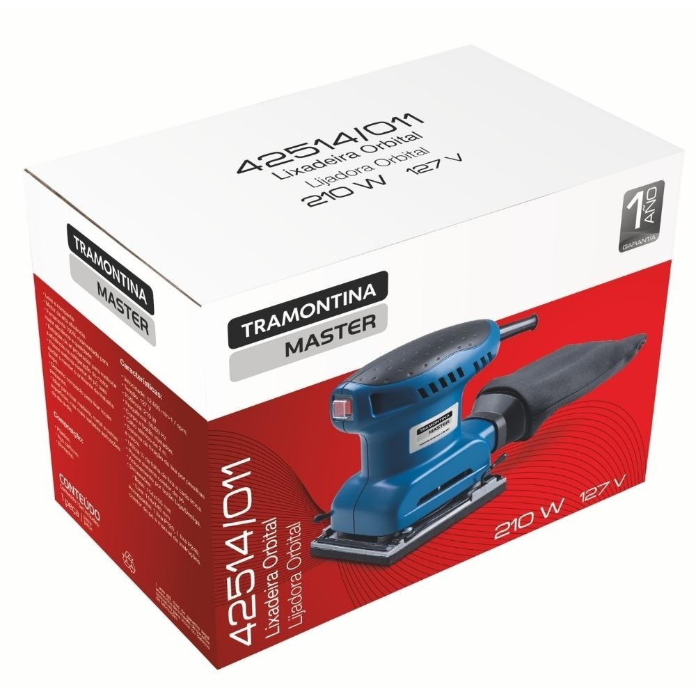 LIXADEIRA ORBITAL 210W 127V - TRAMONTINA