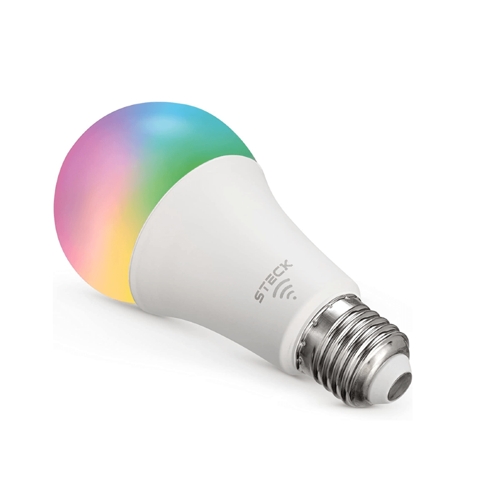 LAMPADA LED 12W RGB+ WI-FI BLE AMBIENTE CONECTADO - STECK