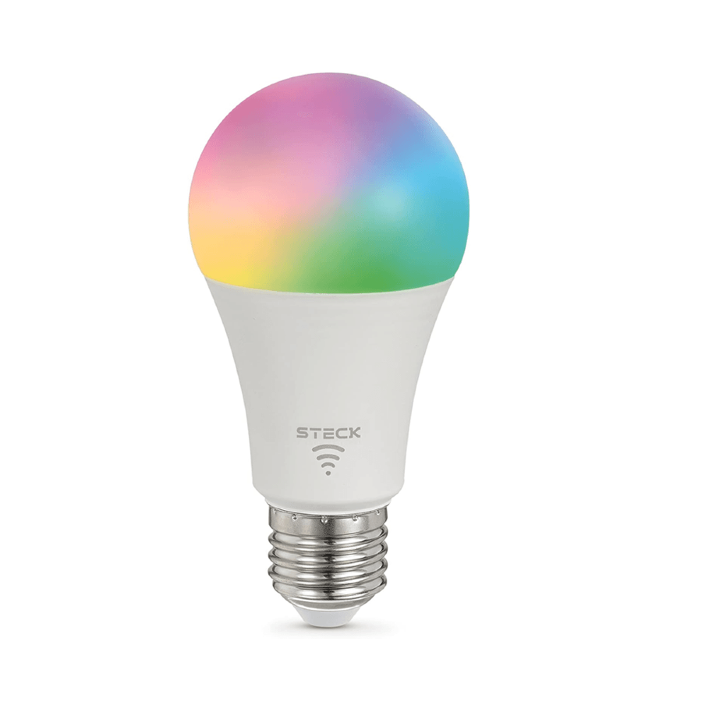 LAMPADA LED 12W RGB+ WI-FI BLE AMBIENTE CONECTADO - STECK