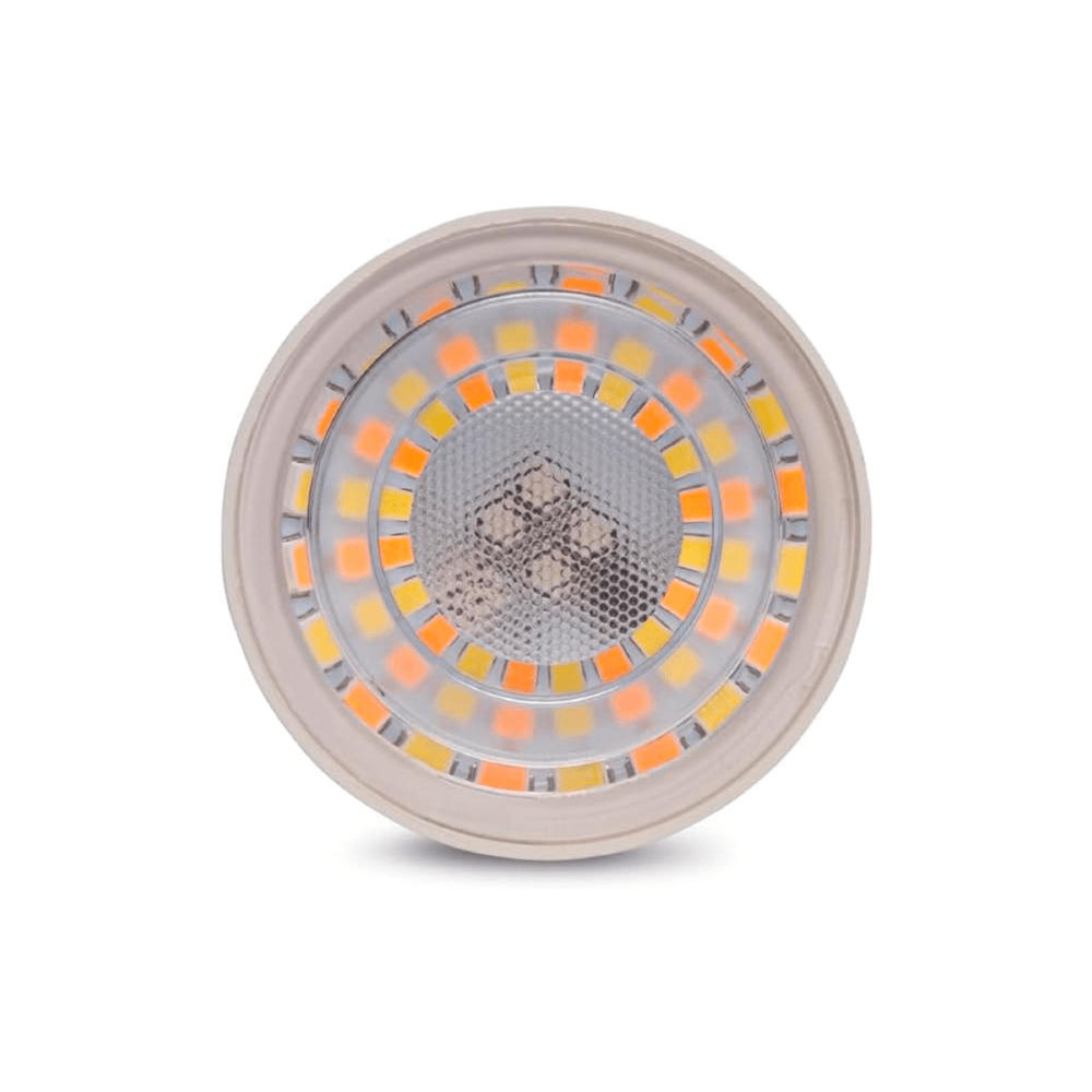 LAMPADA LED DICROICA GU10 4,8W RGB WI-FI CCT AMBIENTE CONECTADO - STECK