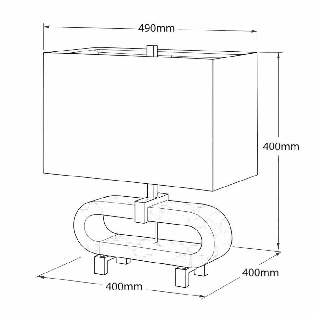 ABAJUR LOS ANGELES PARA 1 LAMPADA E27 COBRE/BRANCO - CHANDELIE