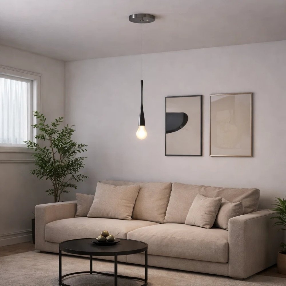 PENDENTE LED LILLE 6W BIVOLT 3000K 378LM CROMATIZADO - HEVVY