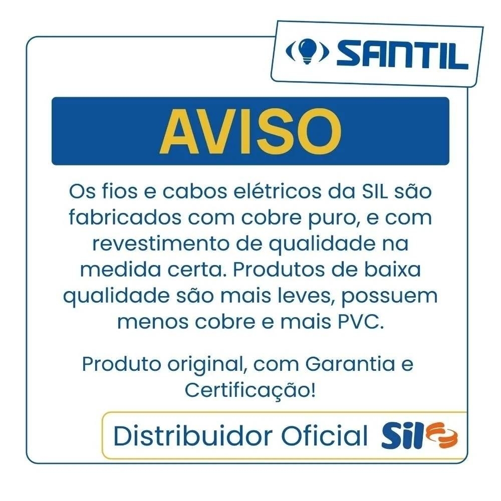 CABO ATOX SOLAR 6MM PRETO 1,8KVCC ROLO COM 100 METROS - SIL