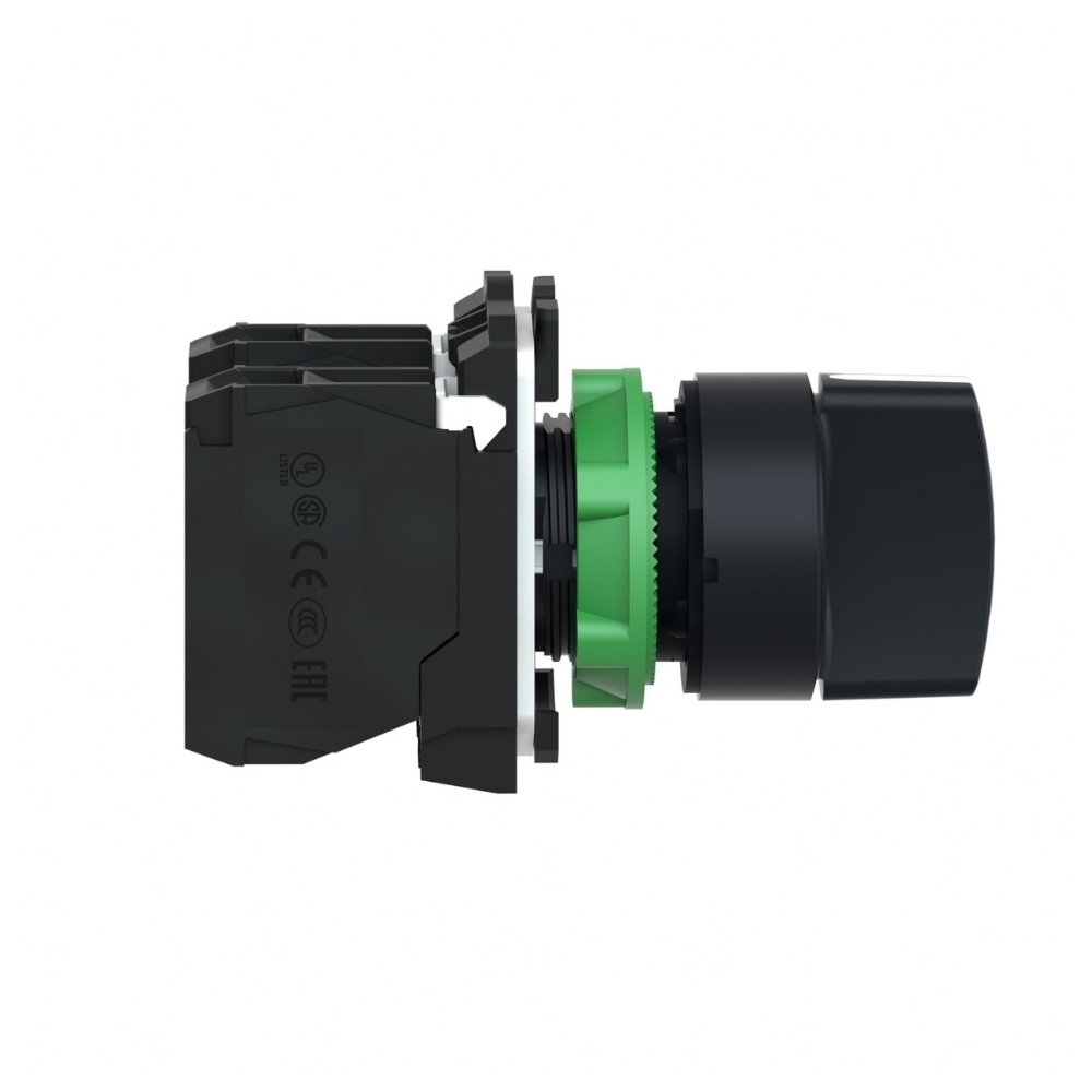 COMUTADOR COM MANOPLA CURTA 22MM 3 POSICOES FIXA 2NA - SCHNEIDER