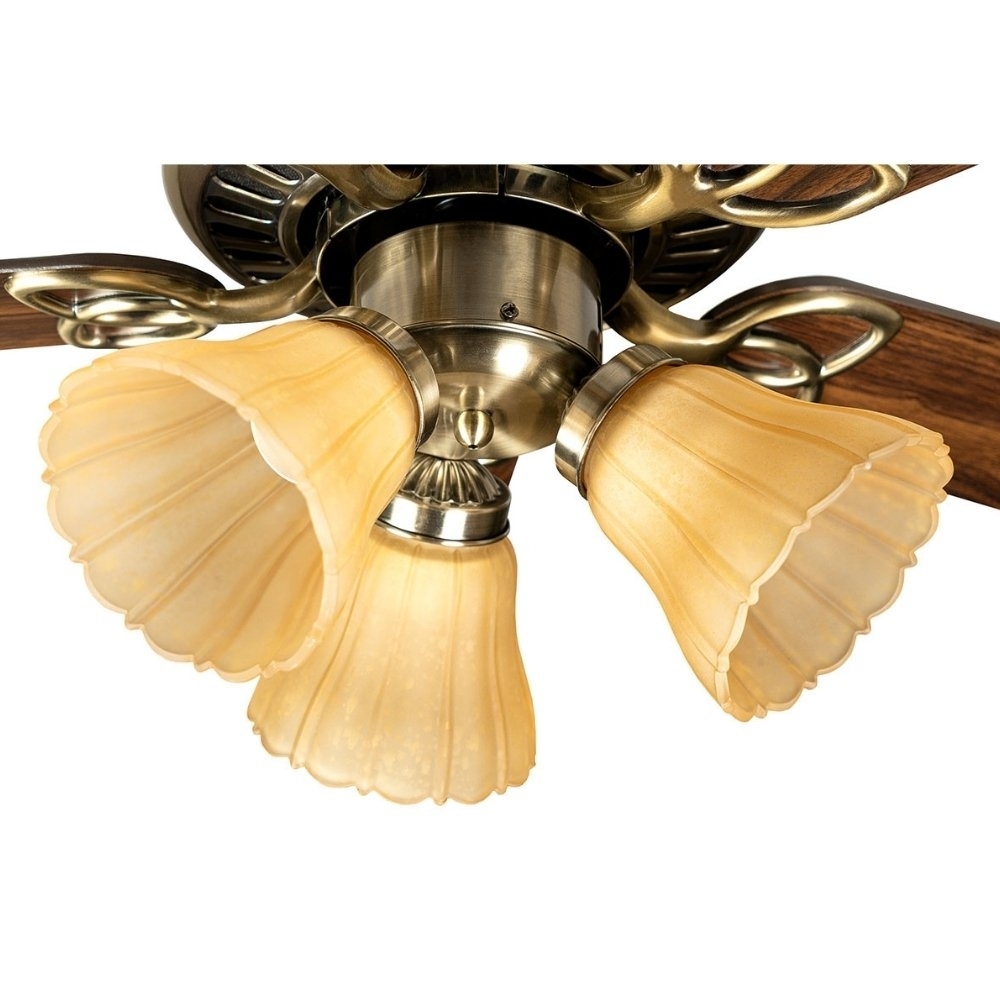 VENTILADOR INVERT CLASSIQUE TETO 5PAS 60W BIVOLT BZE COM CONTROLE - VENTI-DELTA