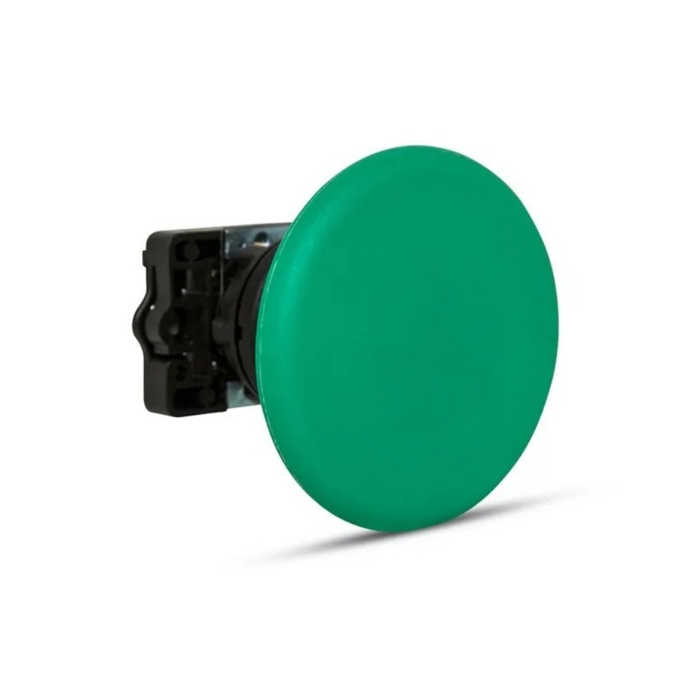 BOTAO PLASTICO SOCO IMPULSO 1NF 60MM VERMELHO - STECK