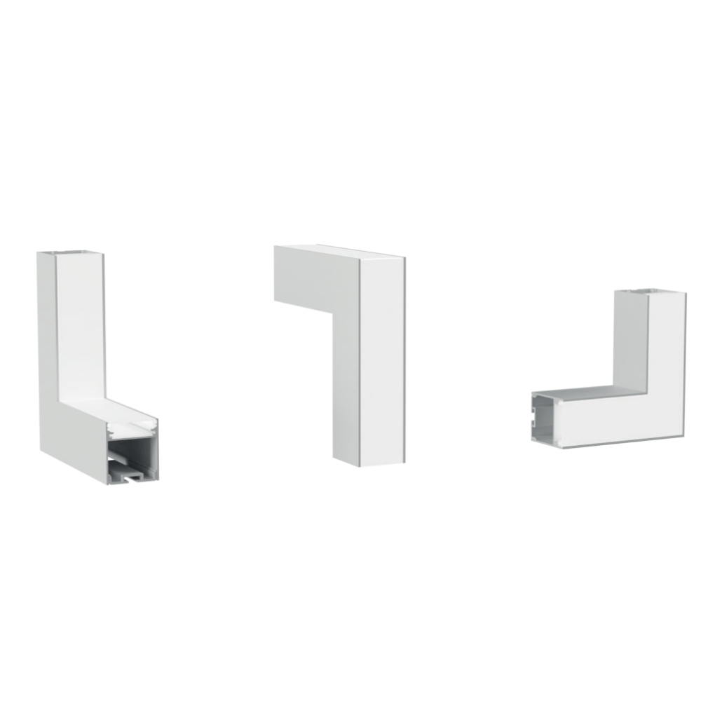 PERFIL ALOJAMENTO 30MM BRANCO DIFUSOR BRANCO 3 METROS - LUMINATTI