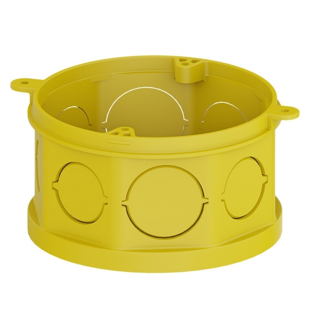 CAIXA EMBUTIR 4X4 PVC OCTOGONAL AMARELO - TIGRE