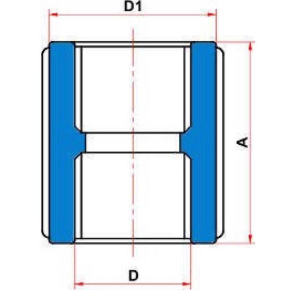 LUVA PVC 1.1/4 - TIGRE