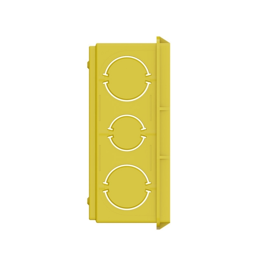 CAIXA EMBUTIR 4X4 PVC AMARELO - TIGRE