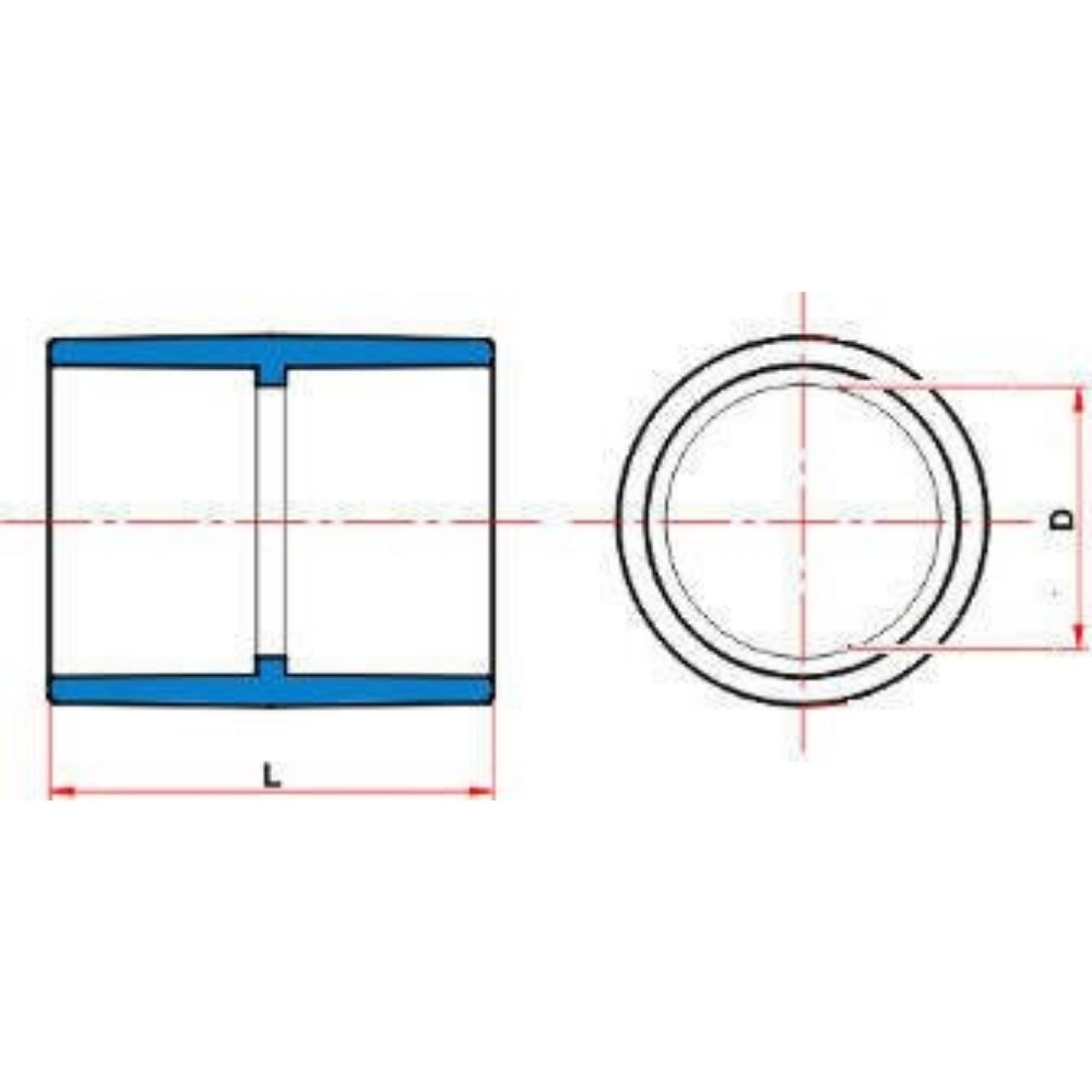 LUVA PVC 3/4 - TIGRE