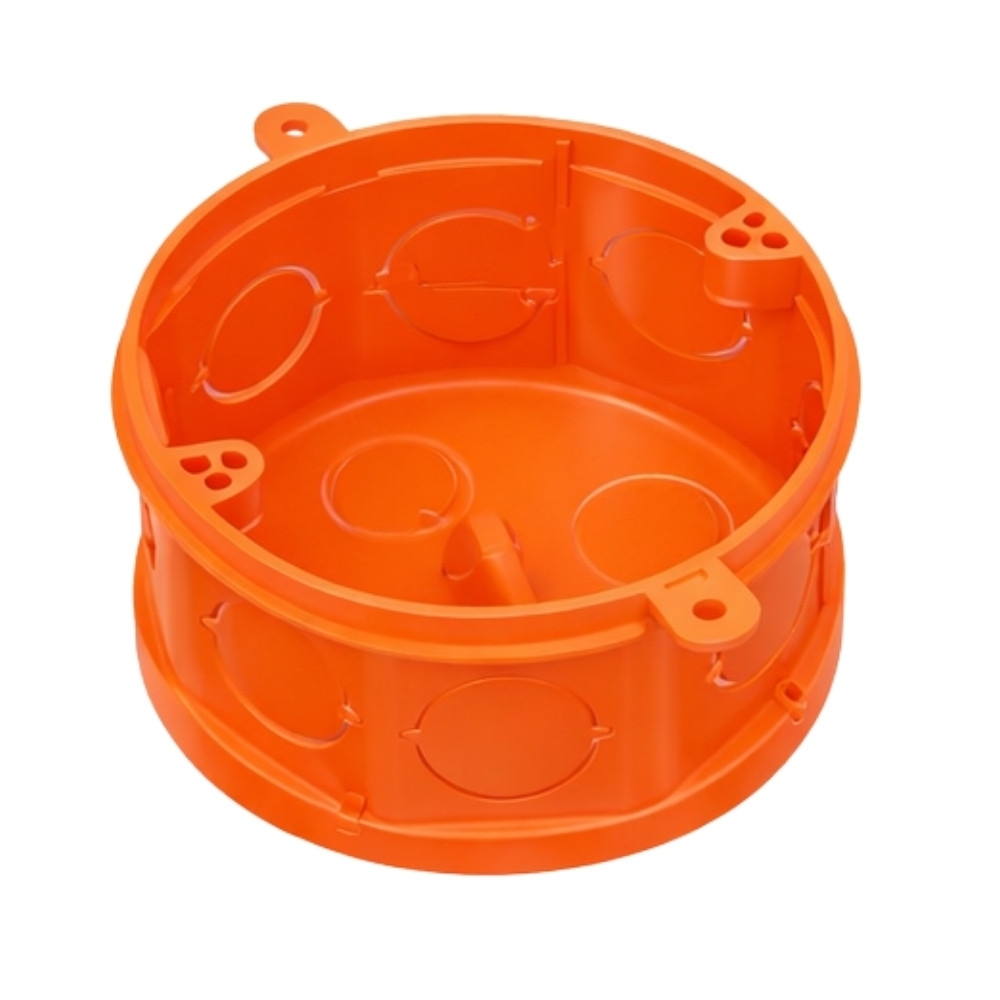 CAIXA EMBUTIR 4X4 PVC OCTAGONAL LARANJA - TIGRE