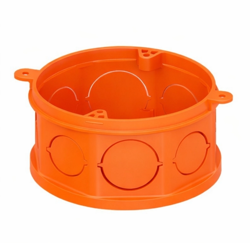 CAIXA EMBUTIR 4X4 PVC OCTAGONAL LARANJA - TIGRE