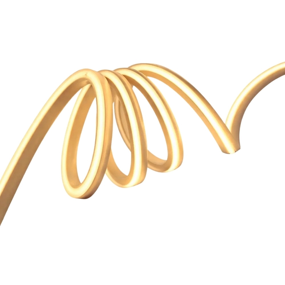 FITA LED NEON 9W/M 24V LUZ AMARELA 3000K ROLO COM 50 METROS - PIX