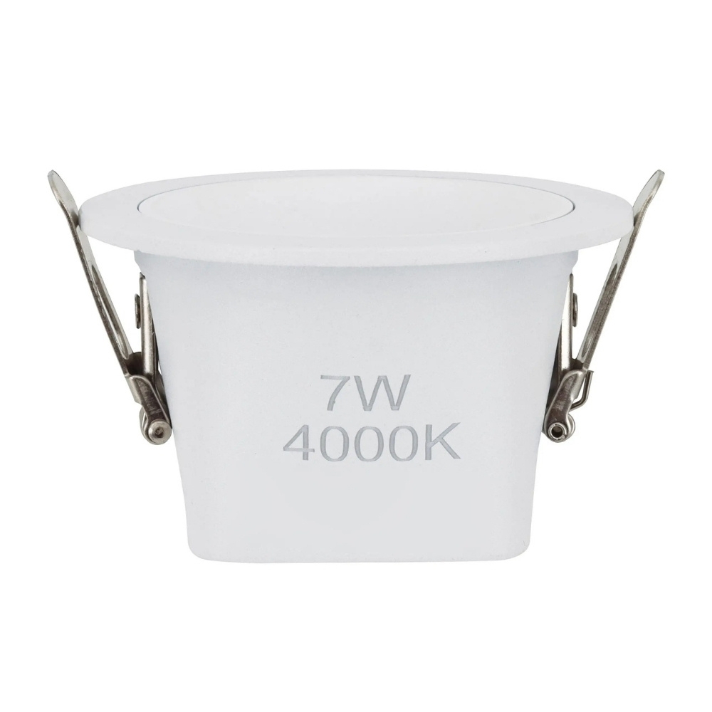 SPOT MIRA EMBUTIR 7W BIVOLT 4000K 700LM REDONDO IP20 - GAYA