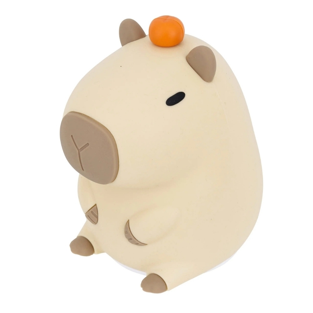 LUMINARIA DE MESA CAPIVARA 1W 3000K RGB 50LM RECARREGAVEL - GAYA