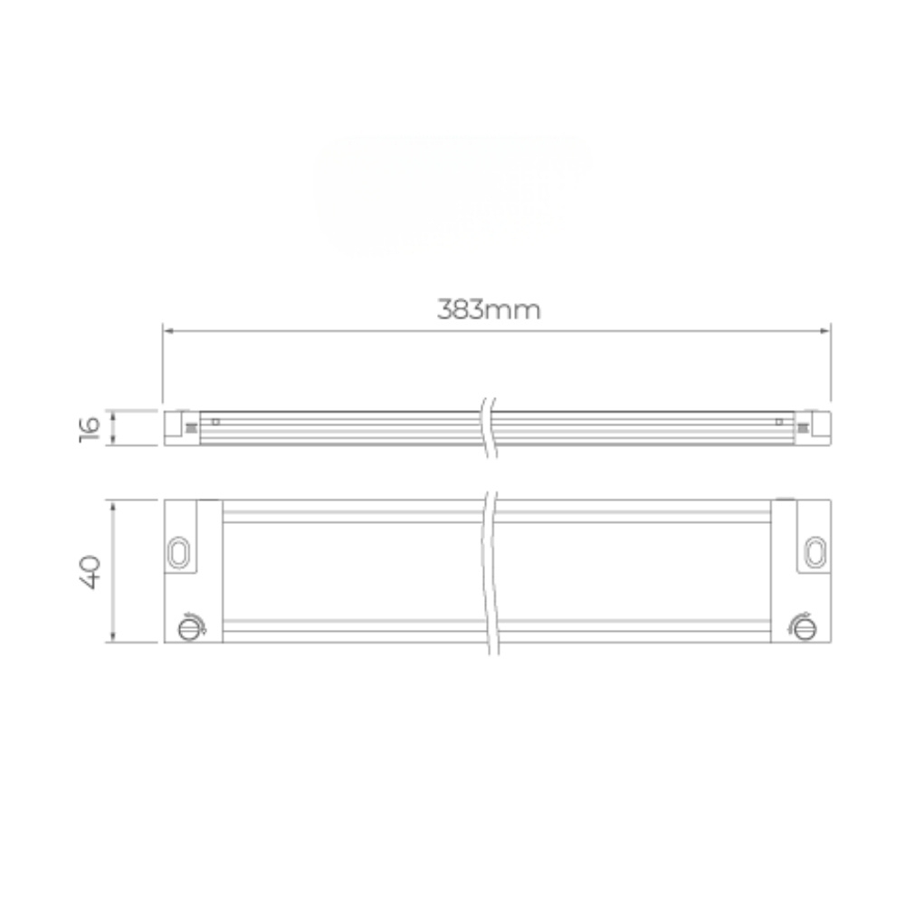 FONTE ULTRAFINA SEM POWER 100W 24V - STELLA