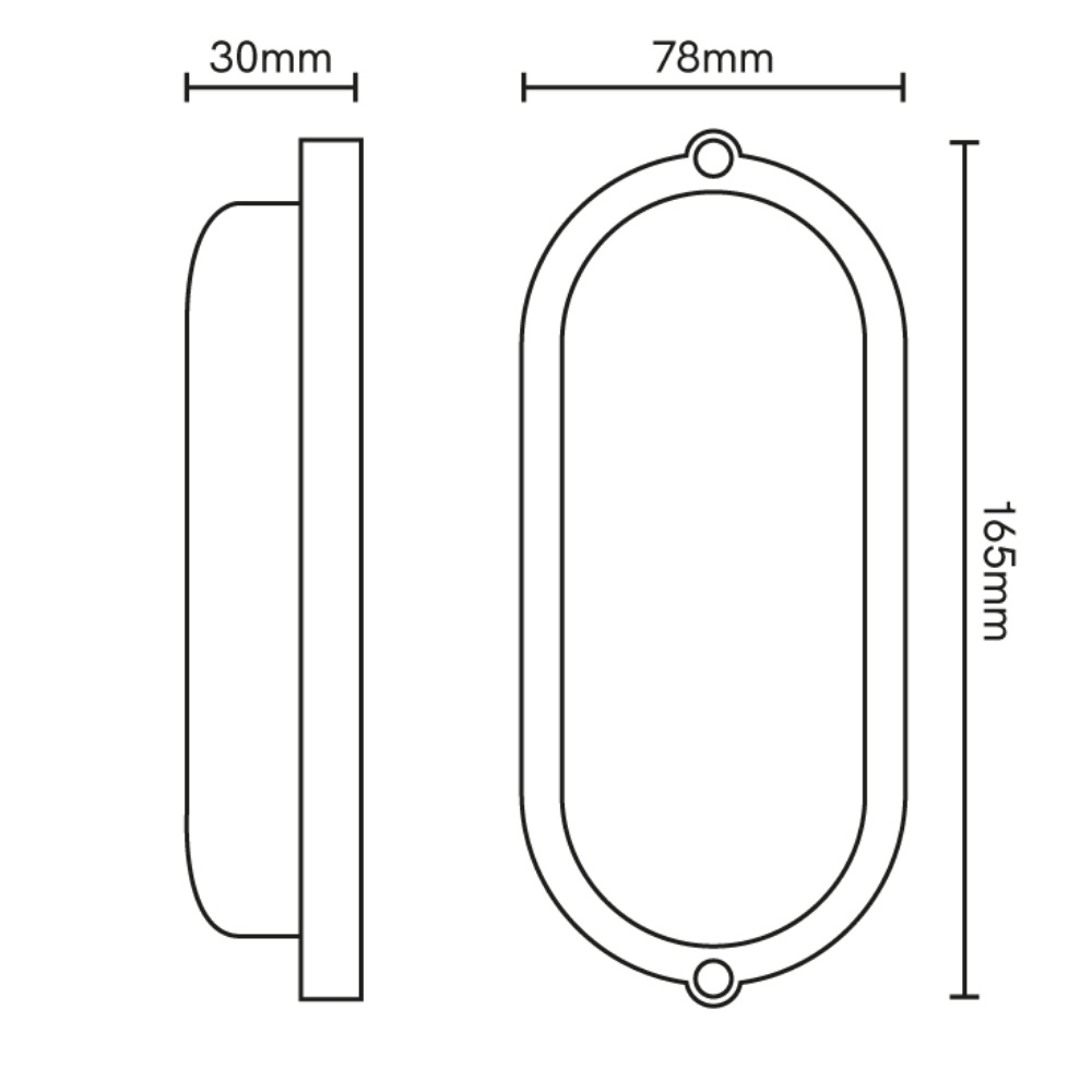 LUMINARIA LED TARTARUGA 10W BIVOLT 3000K 1000LM BRANCO IP65 - BLUMENAU