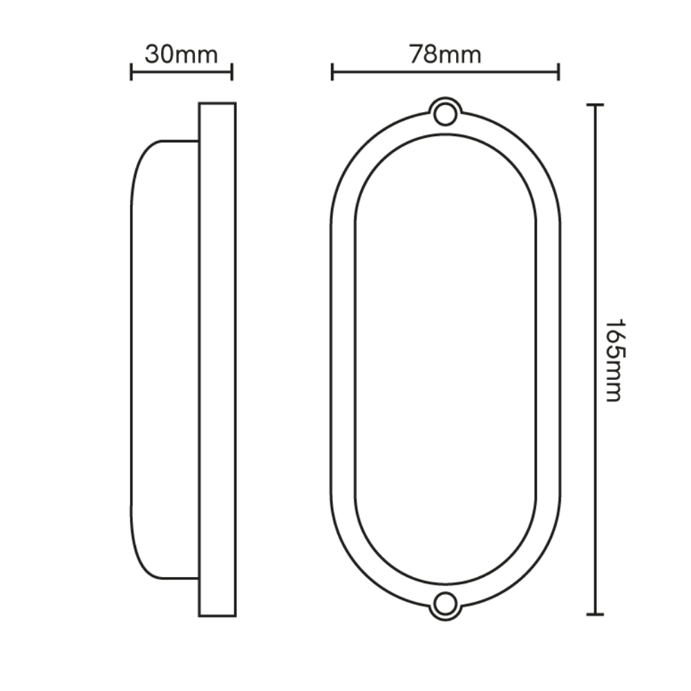 LUMINARIA LED TARTARUGA 10W BIVOLT 6500K 1000LM BRANCO IP65 - BLUMENAU