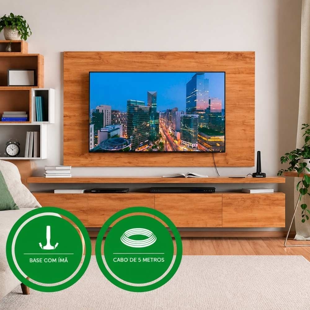 ANTENA INTERNA TV UHF E HDTV AI 2031 CABO 5 METROS - INTELBRAS